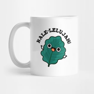 Kale-lelujah Cute Veggie Kale Pun Mug